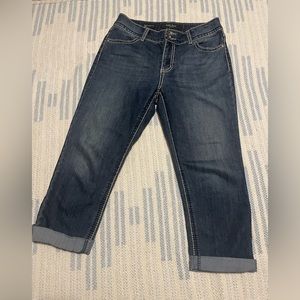 Nine West capris jeans size 6 blue